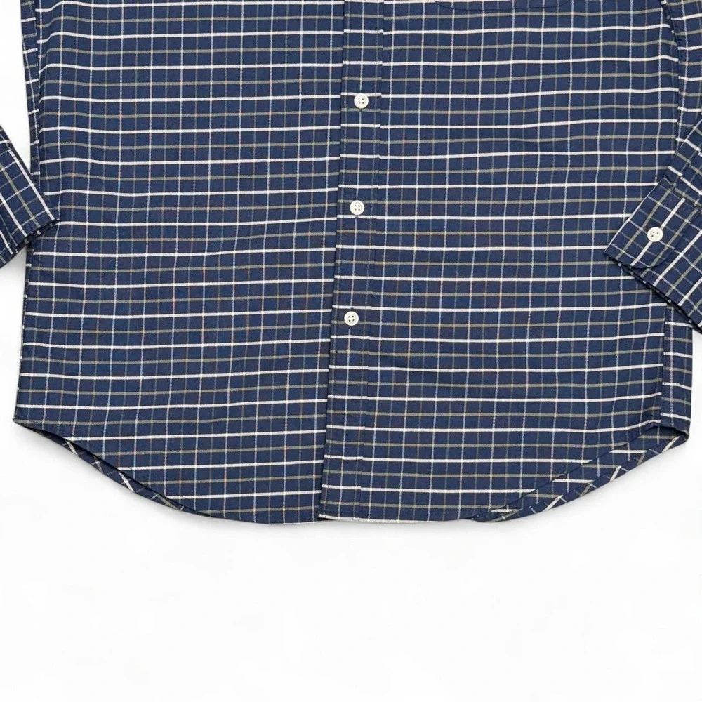 Reserved: Men's Medium J. Crew checkered button-up Oxford shirt